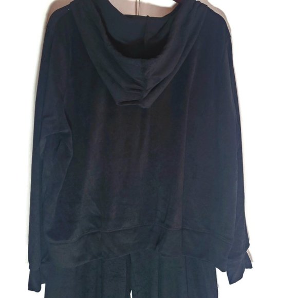 Zenana Plus Size Set Sweat Pants and Hoodie Full Zip Jacket Loop Terry 1X 2X 3X - Picture 4 of 6